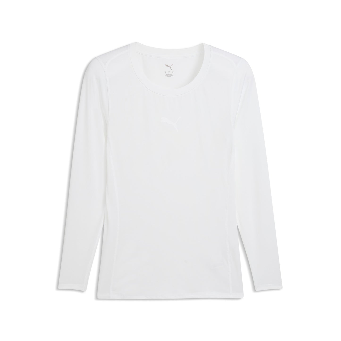 Puma TeamLiga26 Long Sleeve Baselayer Shirt White