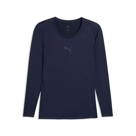 Puma TeamLiga26 Long Sleeve Baselayer Shirt Navy