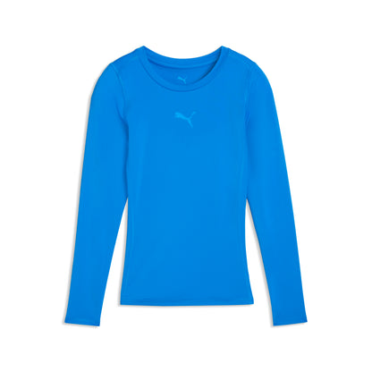 Puma TeamLiga26 Long Sleeve Baselayer Shirt Youth Royal Blue
