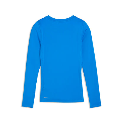 Puma TeamLiga26 Long Sleeve Baselayer Shirt Youth Royal Blue