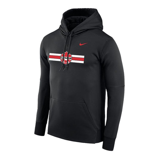 Nike Canada Soccer Therma Pull Over Hoodie Black