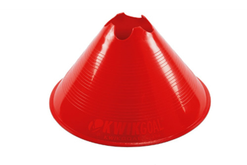 Cônes Jumbo Disc Kwik Goal rouges