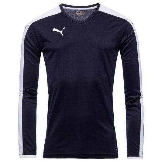 Puma Pitch Long Sleeve Jersey Navy