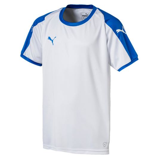 Puma Liga Jersey White/Electric Blue Youth