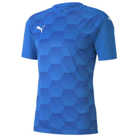 Puma TeamFinal 21 Graphic Jersey Electric Blue