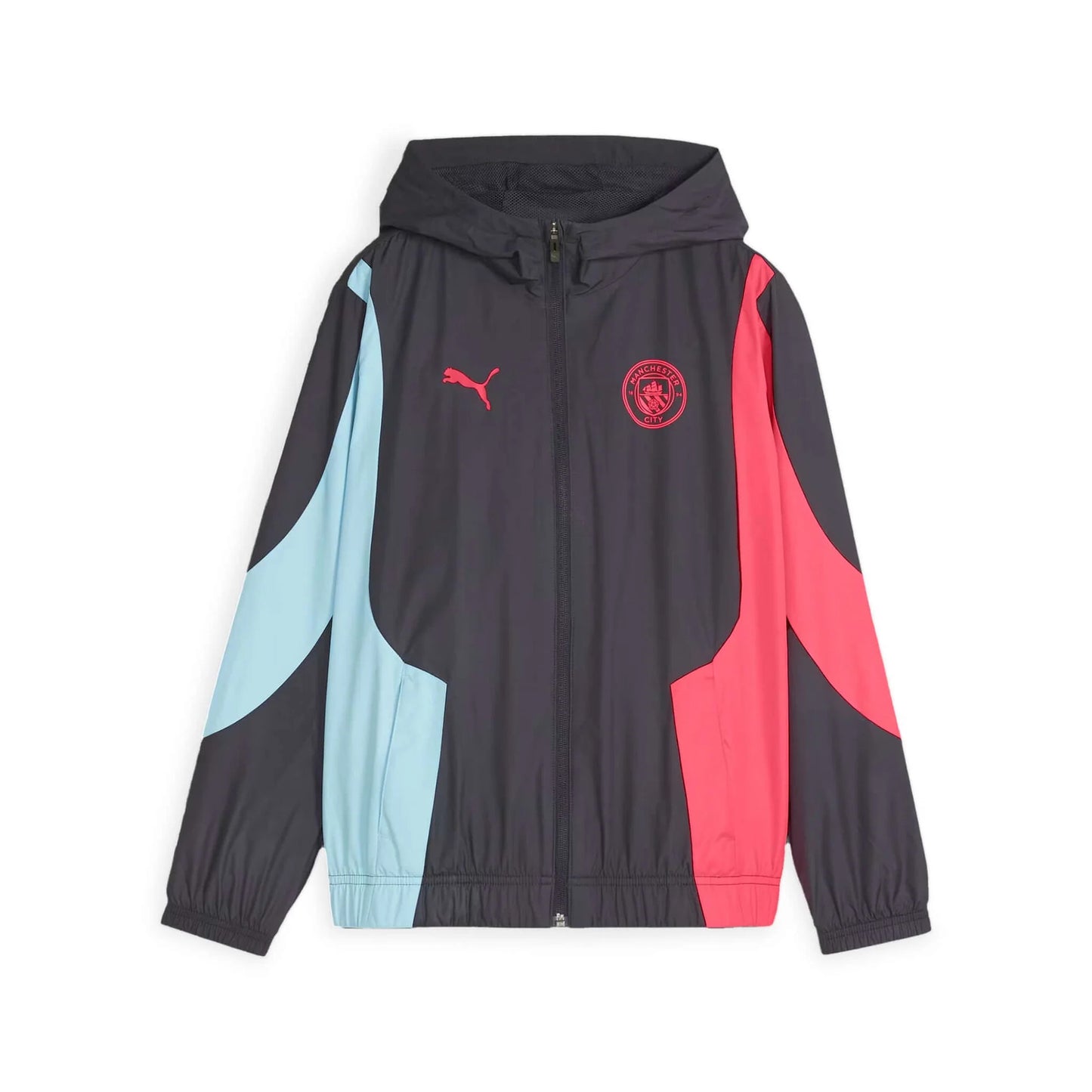 Puma Manchester City Woven Anthem Track Jacket Youth