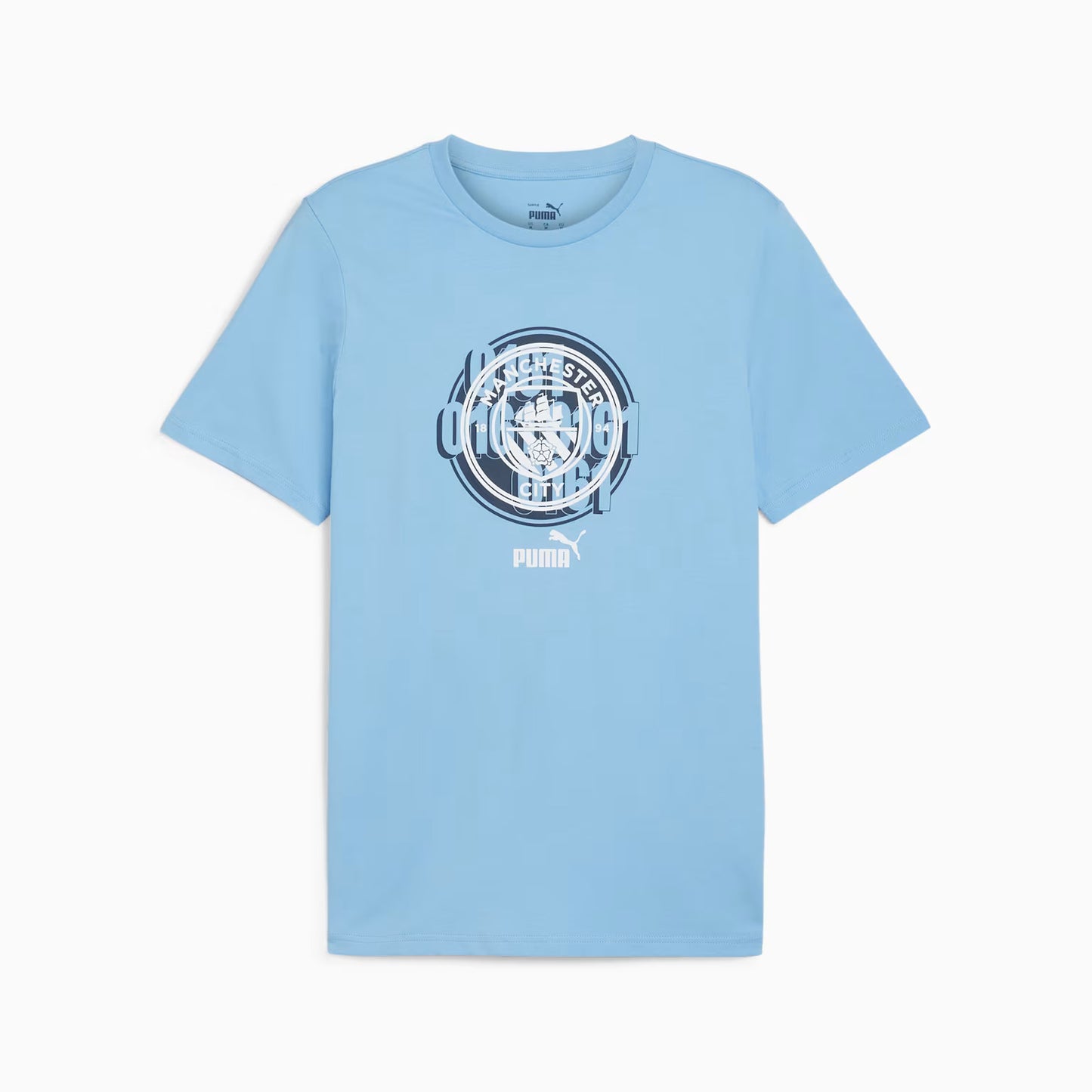 T-shirt Puma MCFC FTBLCULTURE BLEU