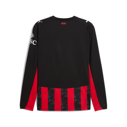 Puma AC Milan 25/26 Long Sleeve Home Jersey