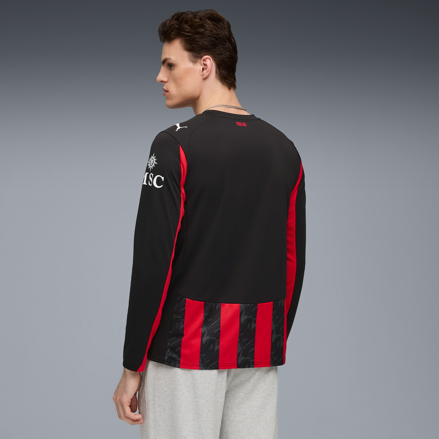 Puma AC Milan 25/26 Long Sleeve Home Jersey