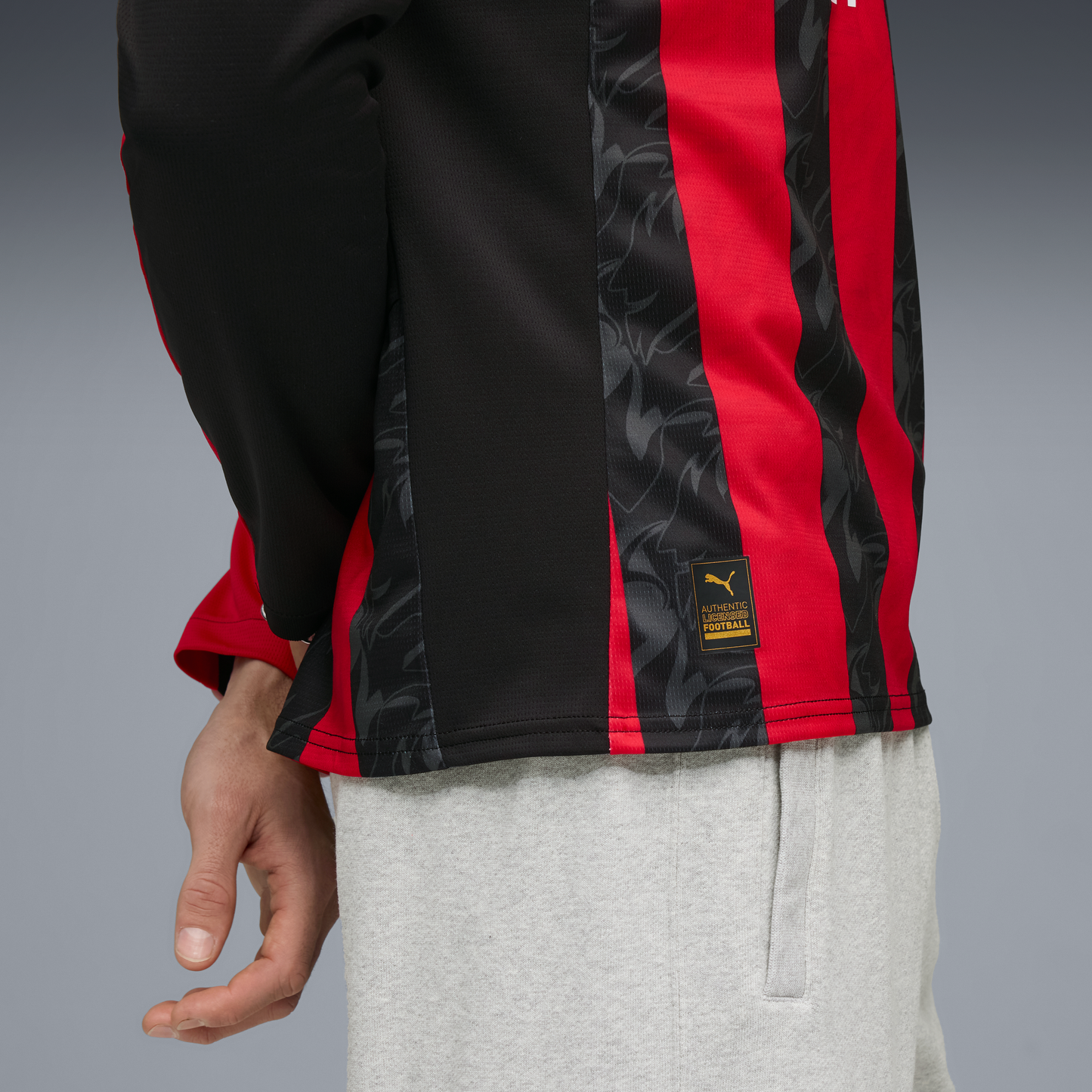 Puma AC Milan 25/26 Long Sleeve Home Jersey