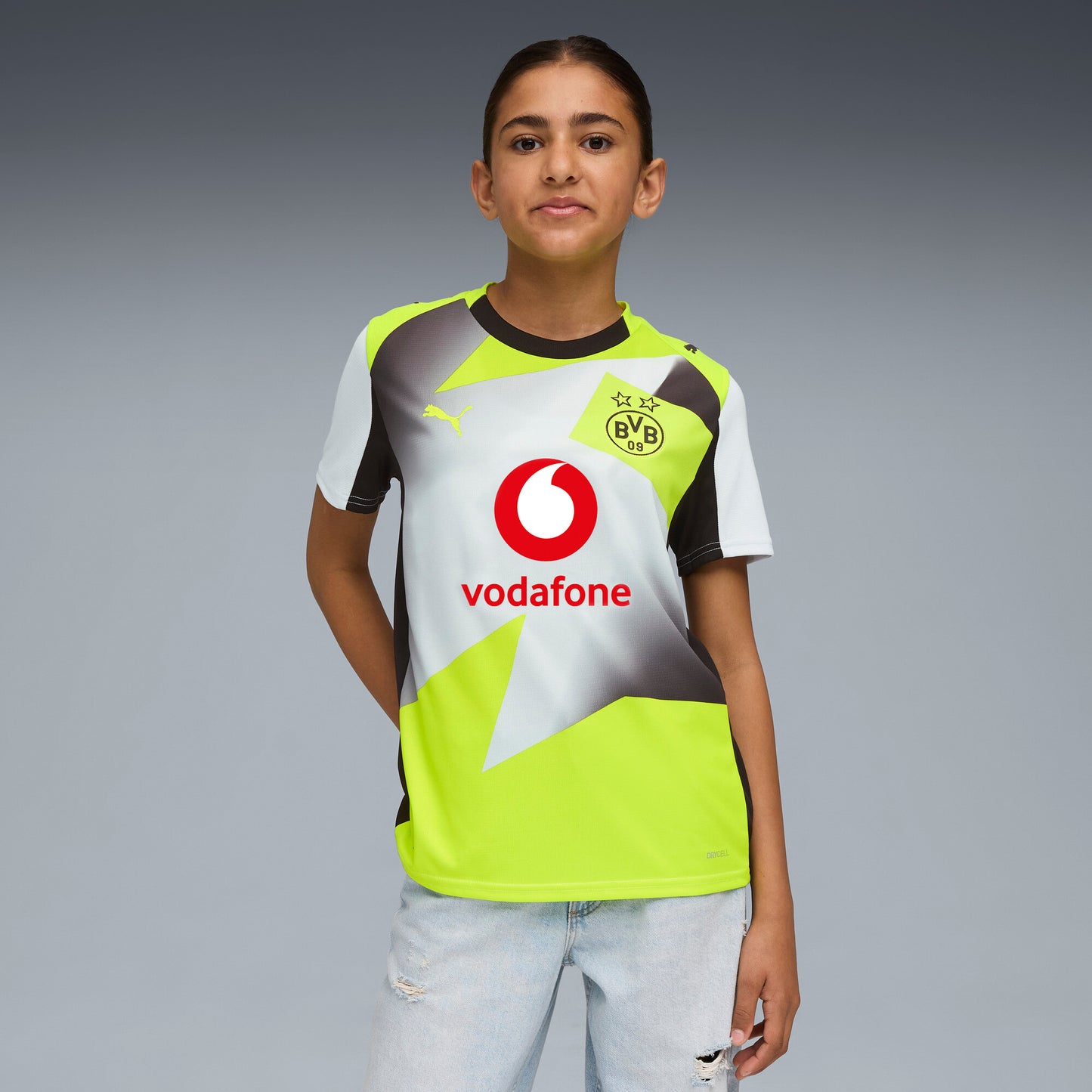 Puma Borussia Dortmund 25/26 Away Jersey Youth