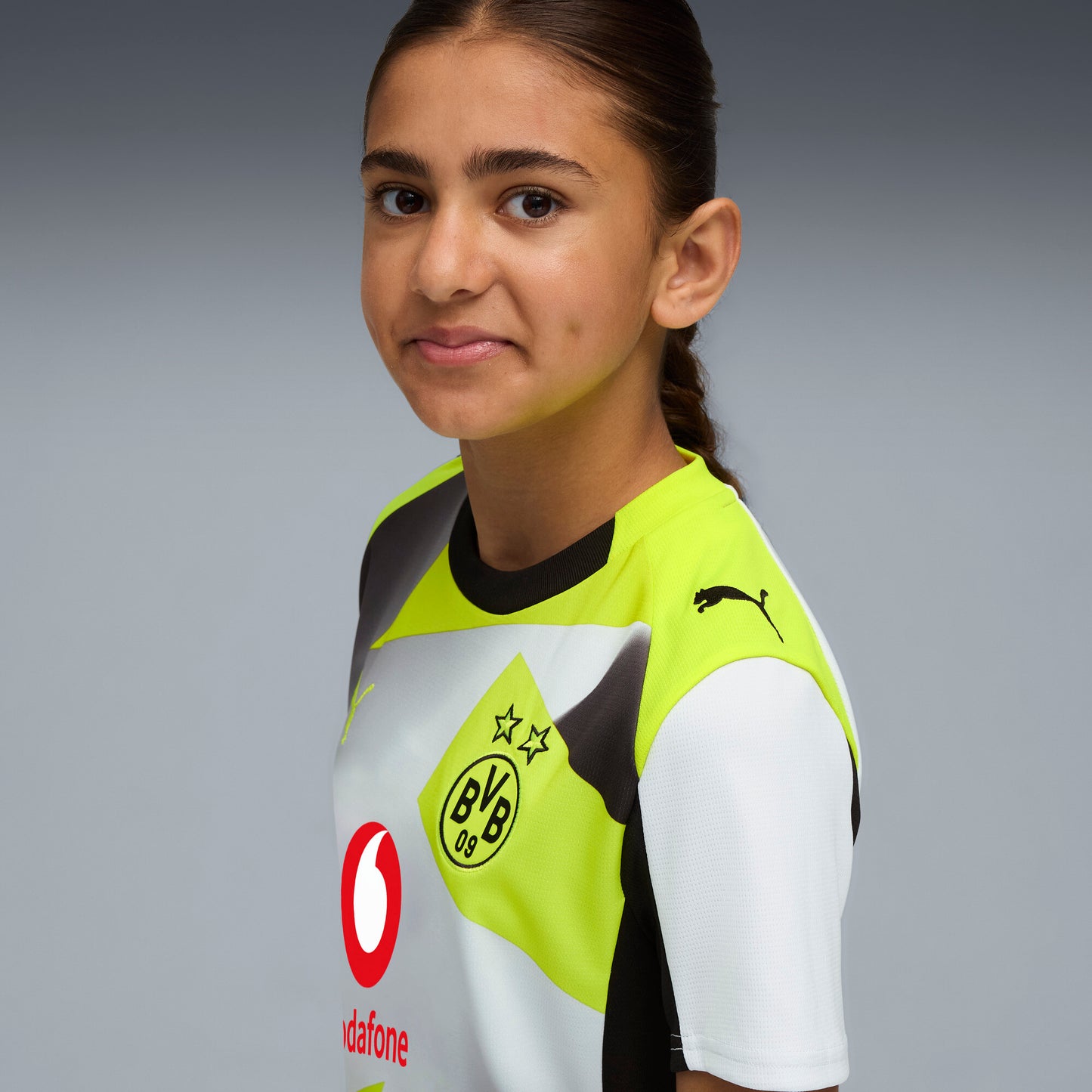 Puma Borussia Dortmund 25/26 Away Jersey Youth