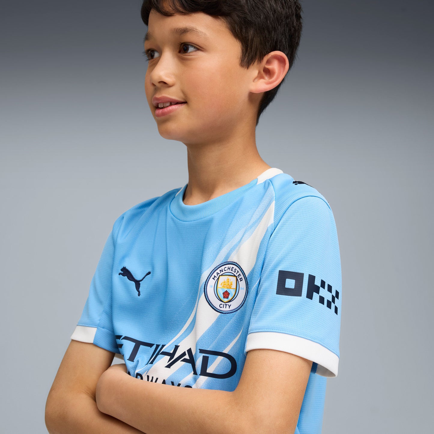 Puma Manchester City 25/26 Home Jersey Youth