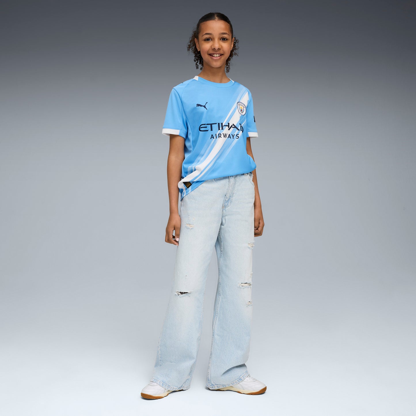 Puma Manchester City 25/26 Home Jersey Youth