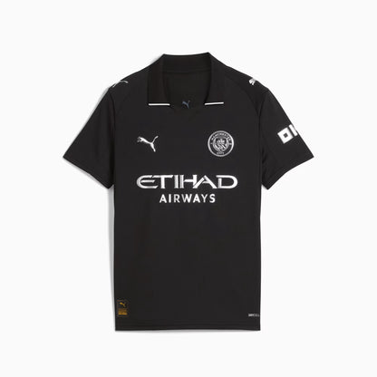 Puma Manchester City 25/26 Haaland #9 Away Jersey Youth