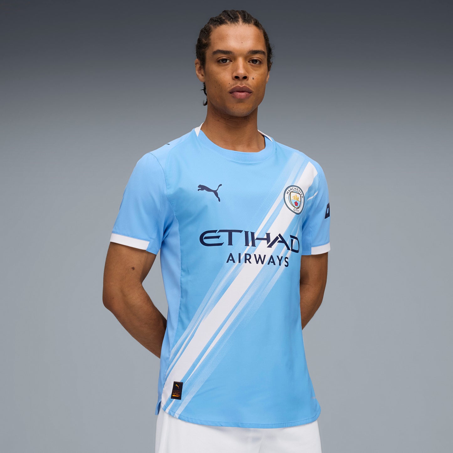 Puma Manchester City 25/26 Authentic Home Jersey