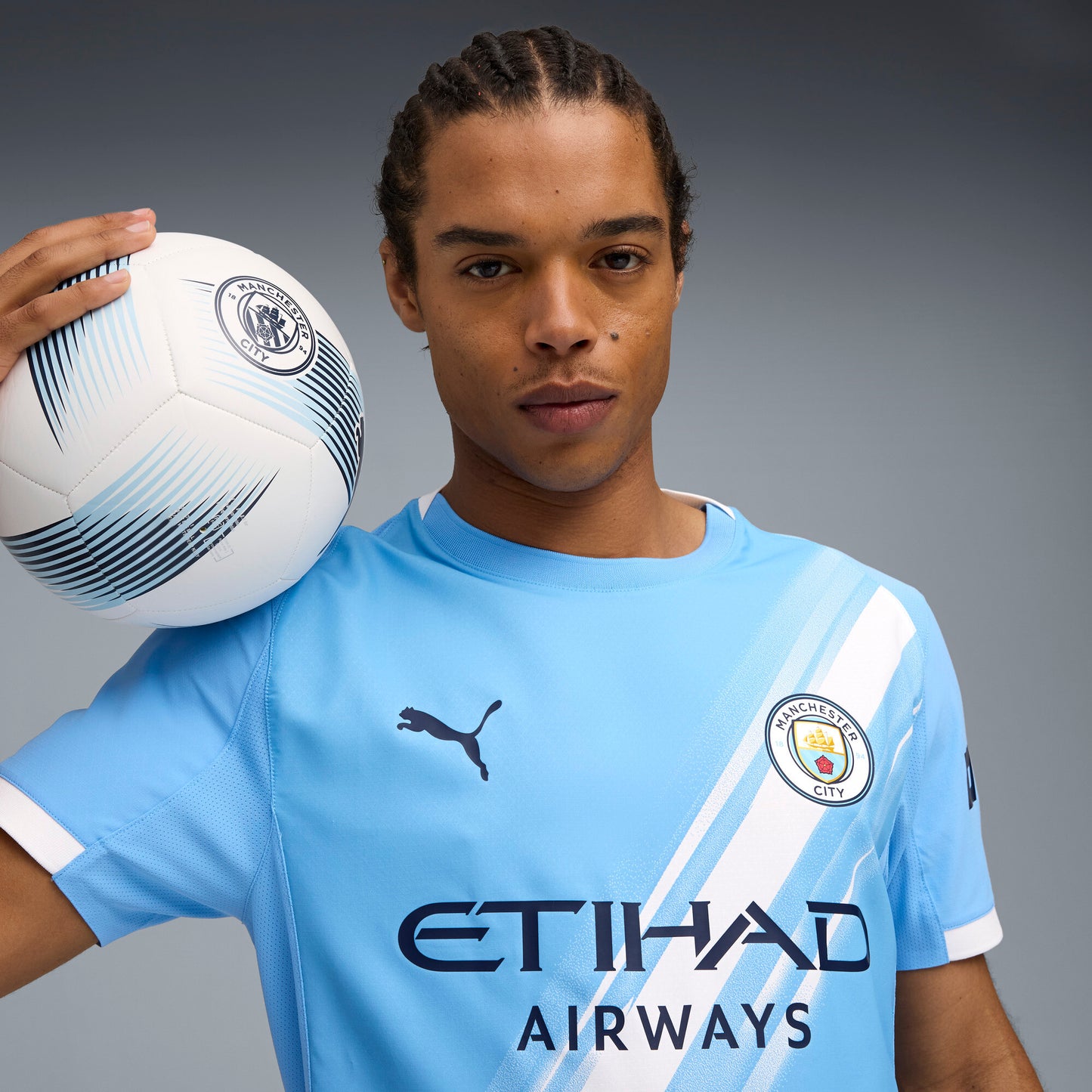 Puma Manchester City 25/26 Authentic Home Jersey