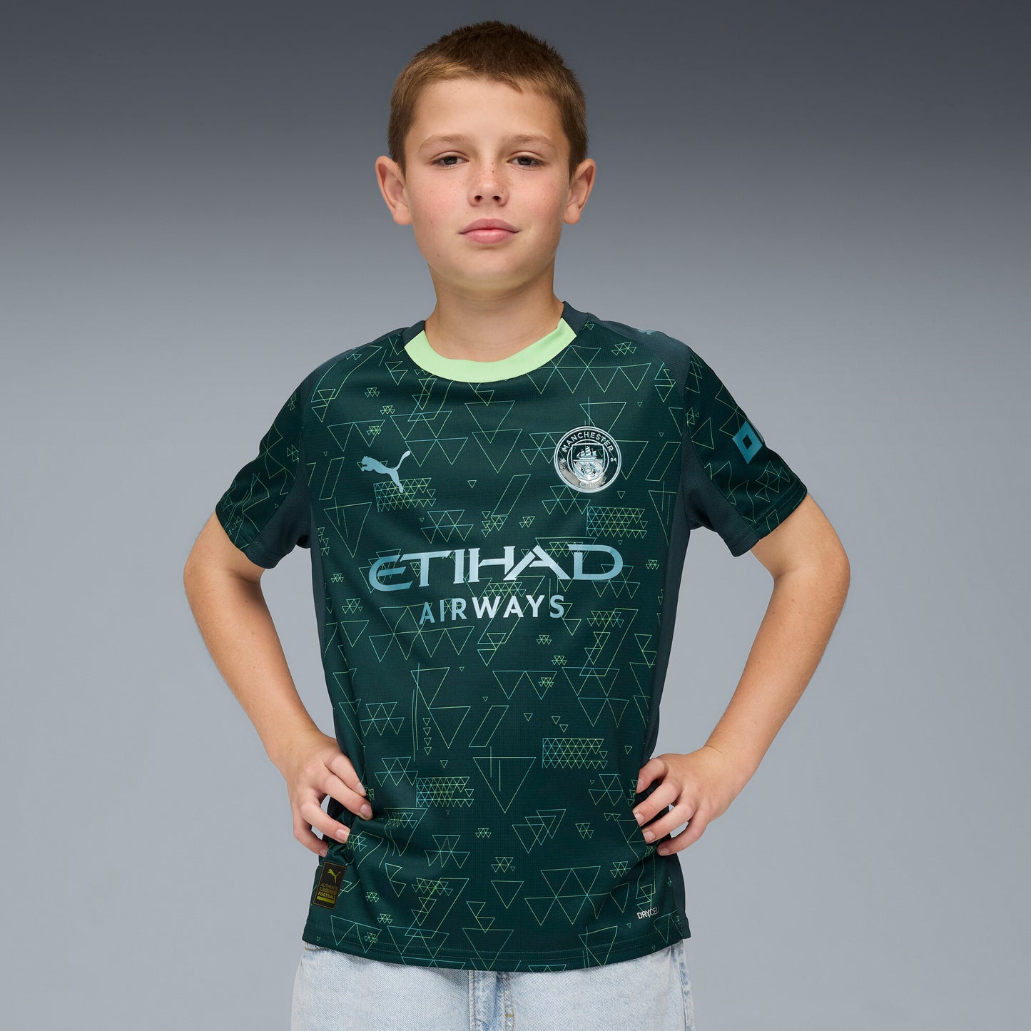 Puma Manchester City 25/26 Fourth Jersey Youth