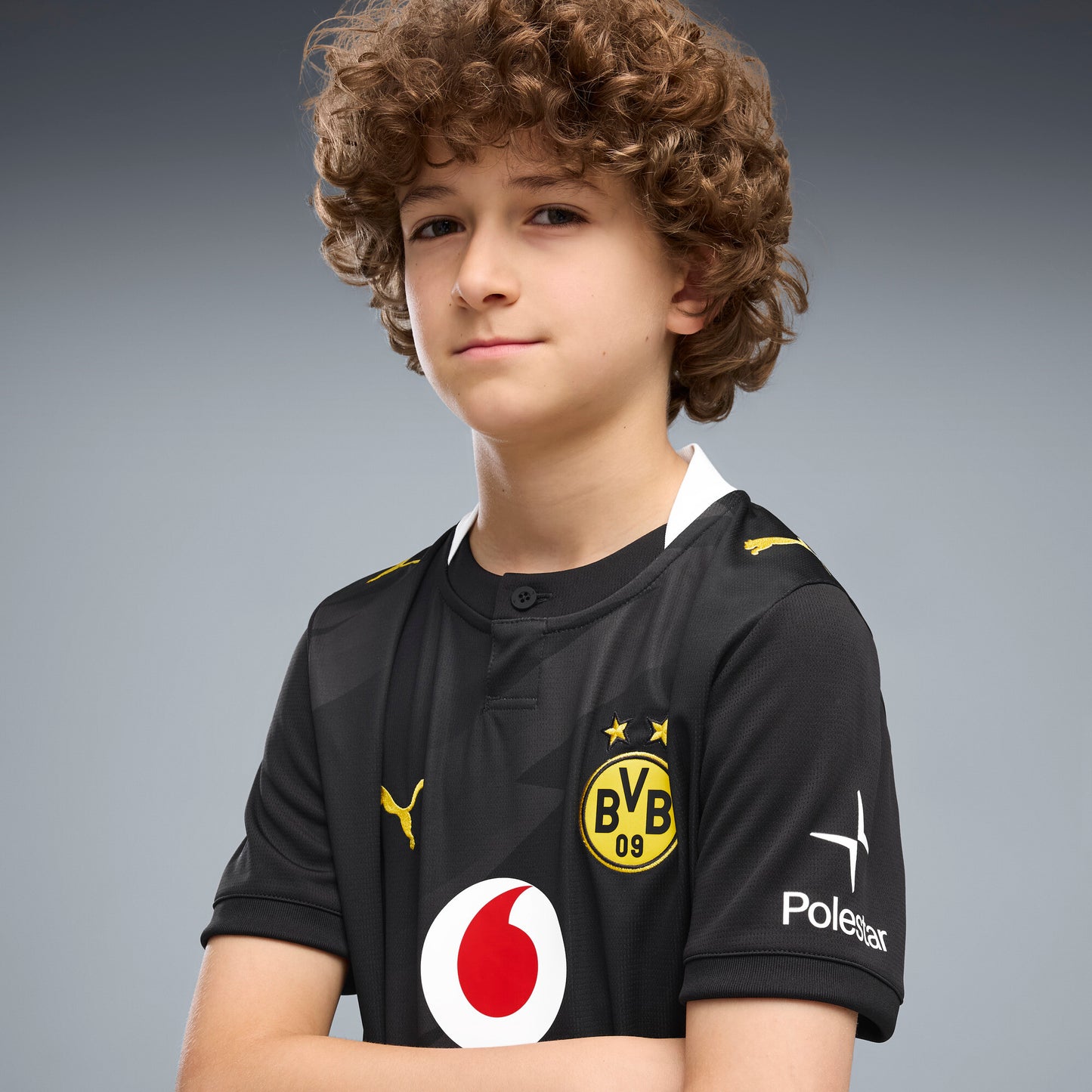 Puma Borussia Dortmund 26/27 Away Jersey Youth