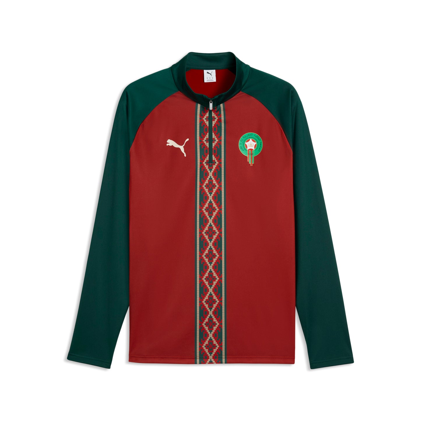 Puma Morocco 2026 Warm Up Quarter Zip