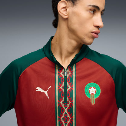 Puma Morocco 2026 Warm Up Quarter Zip