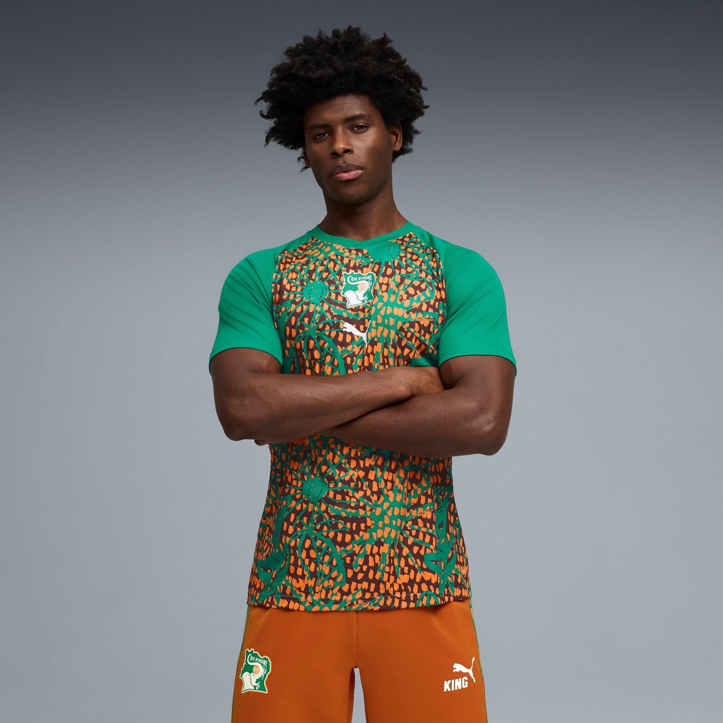Puma Ivory Coast 2026 Warm Up Jersey