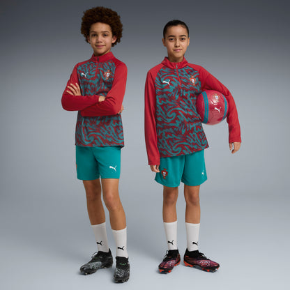 Puma Portugal 2026 Warm Up Quarter Zip Youth