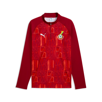 Puma Ghana 2026 Warm Up Quarter Zip