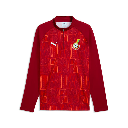 Puma Ghana 2026 Warm Up Quarter Zip