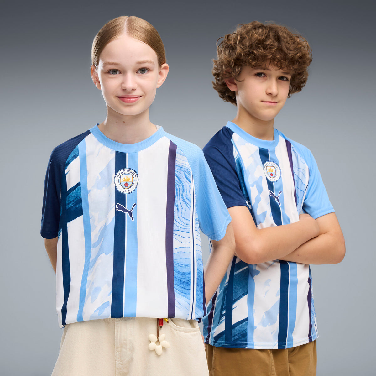 Puma Manchester City Warm Up Jersey Youth