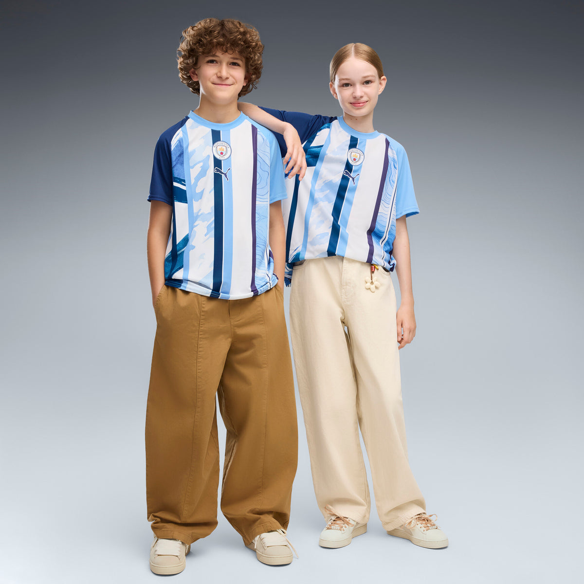 Puma Manchester City Warm Up Jersey Youth