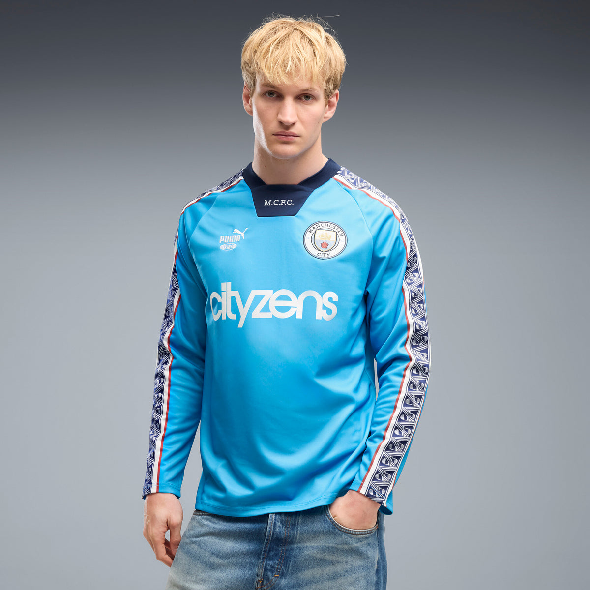 Puma Manchester City Long Sleeve King Jersey