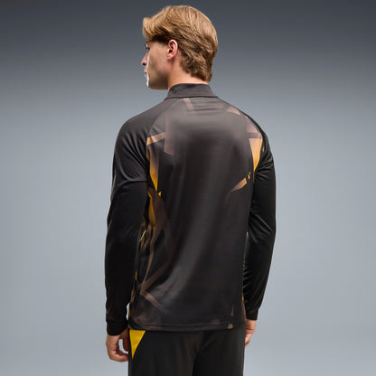 Puma Borussia Dortmund Warm Up Quarter Zip Top