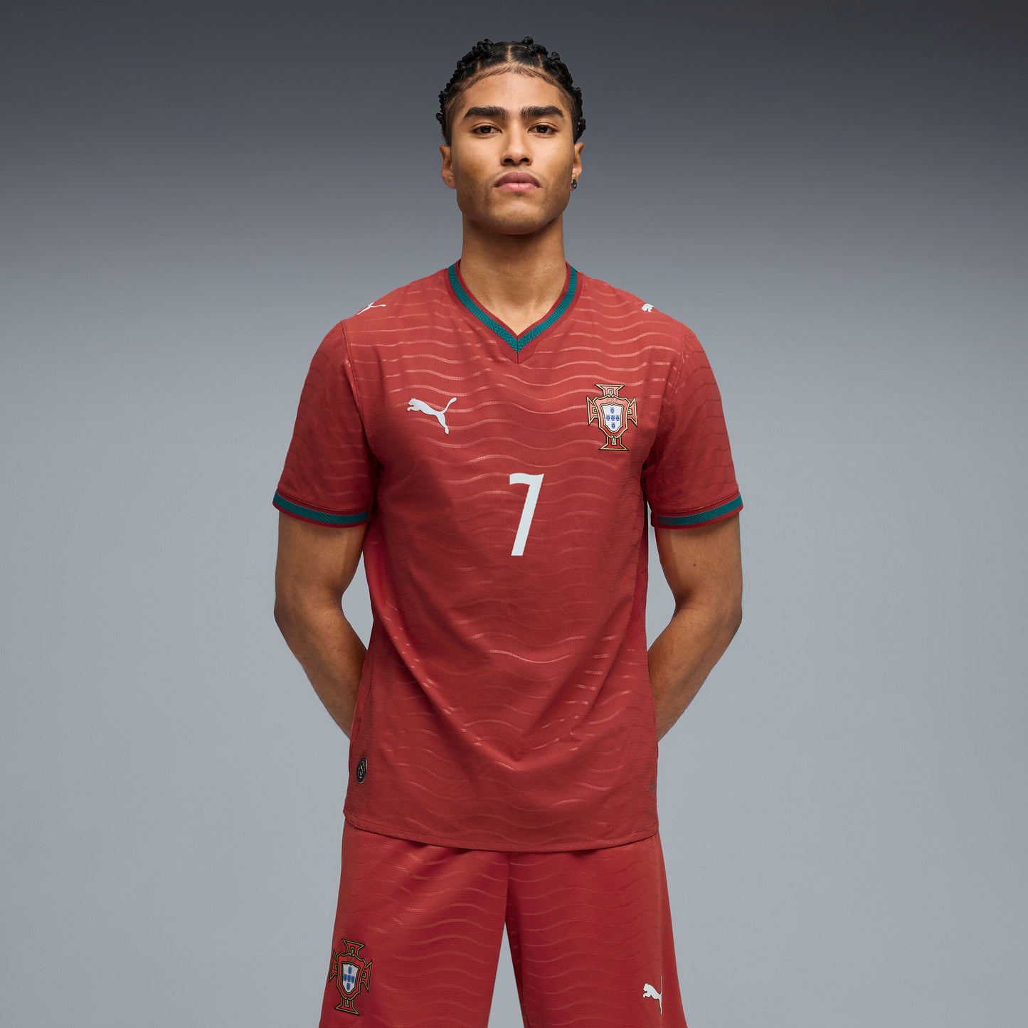 Puma Portugal 2026 Ronaldo #7 Authentic Home Jersey