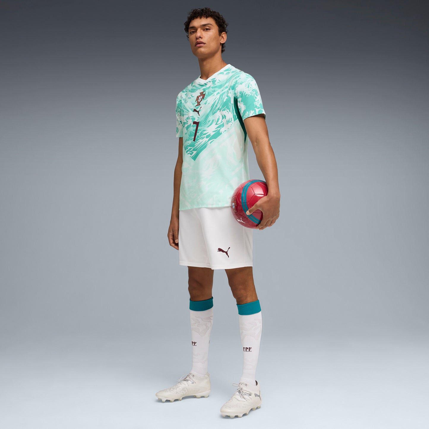 Puma Portugal 2026 Ronaldo #7 Authentic Away Jersey