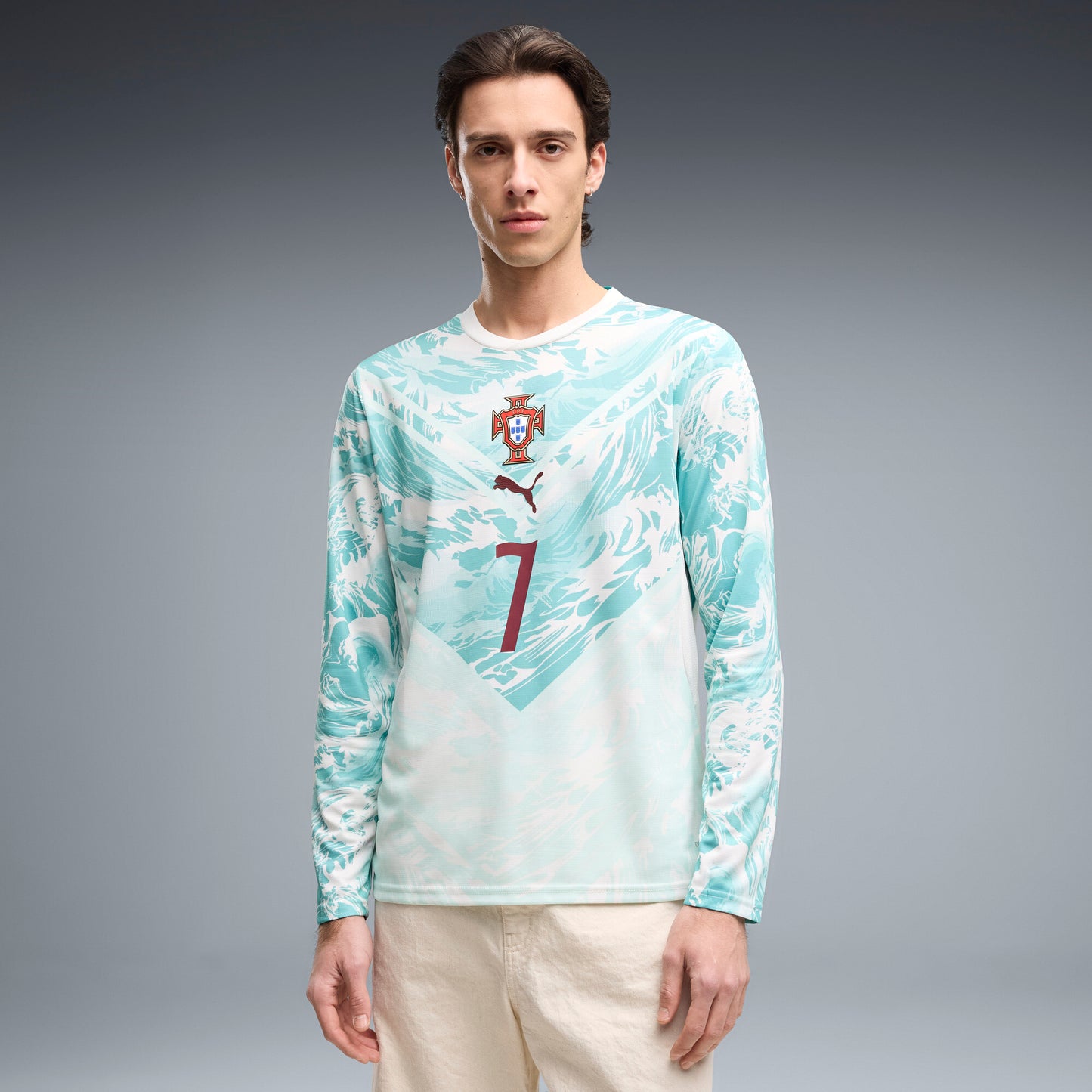 Puma Portugal 2026 Ronaldo #7 Long Sleeve Away Jersey