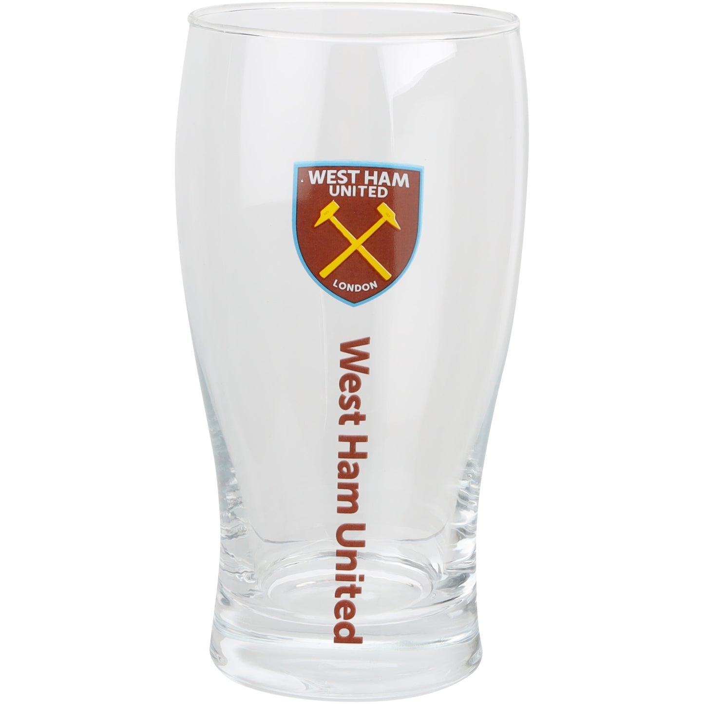 West Ham United Pint Glass