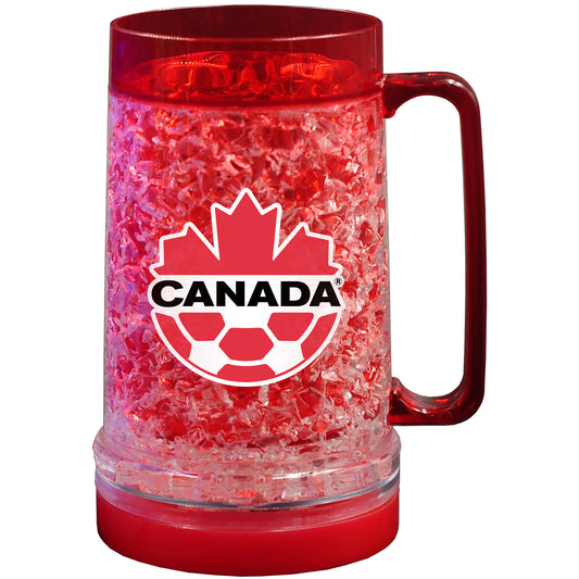 Canada Soccer 16 OZ Freezer Mug