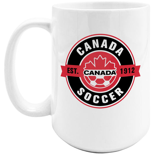 Canada Soccer 15 OZ Sublimated Coffee Mug