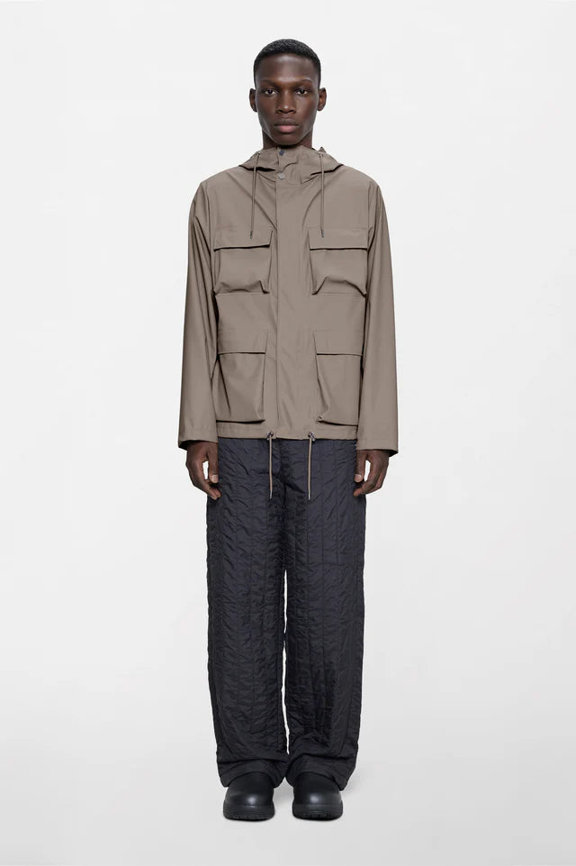Rains Pocket Jacket W3 Cinder