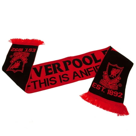Liverpool Red & Black This Is Anfield Scarf