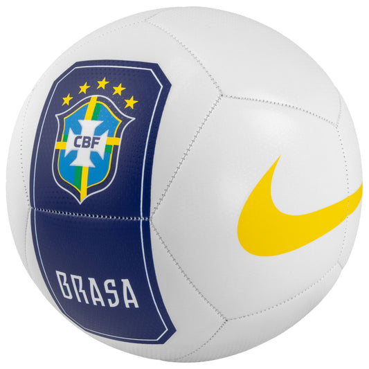 Nike Brazil Pitch Soccer Ball White