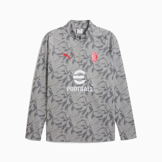 Puma AC Milan Warm Up 1/4 Zip Top