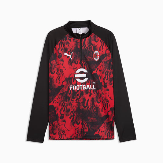Puma AC Milan Warm Up Quarter Zip