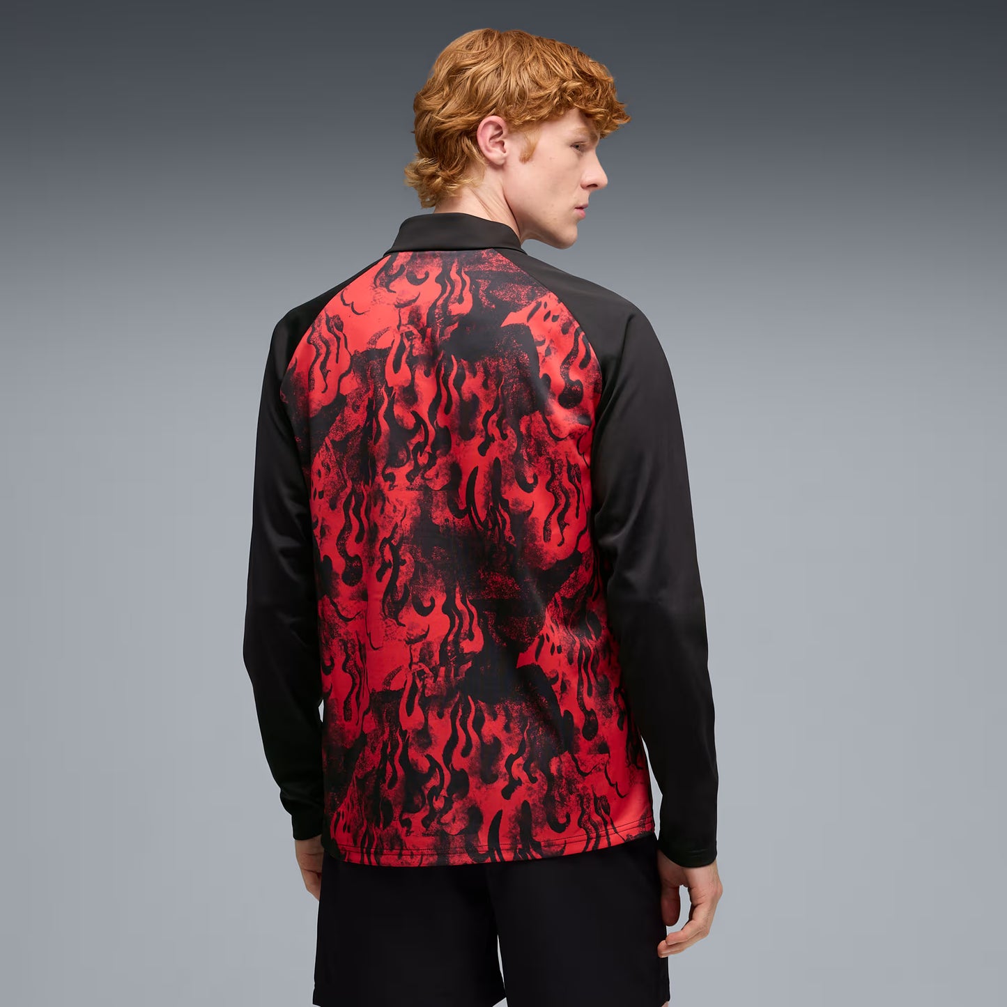 Puma AC Milan Warm Up Quarter Zip