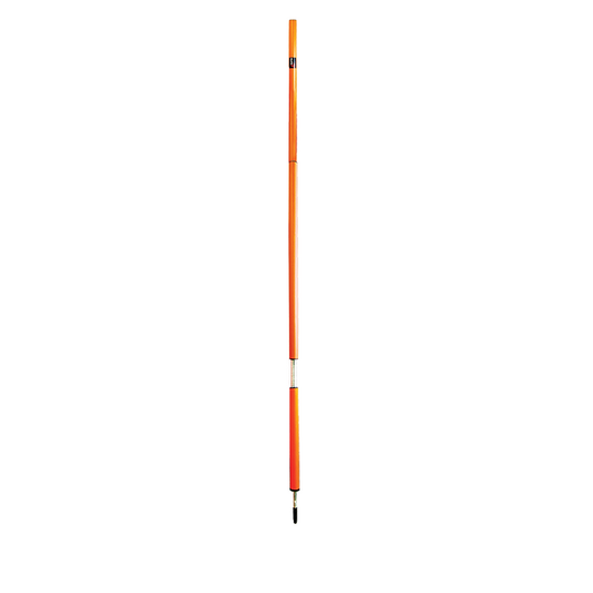 Bâton d'agilité de slalom détachable Eletto Orange