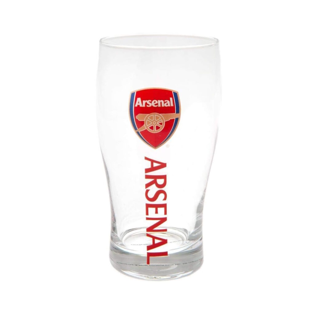 Arsenal Woodmark Tulip Pint Glass