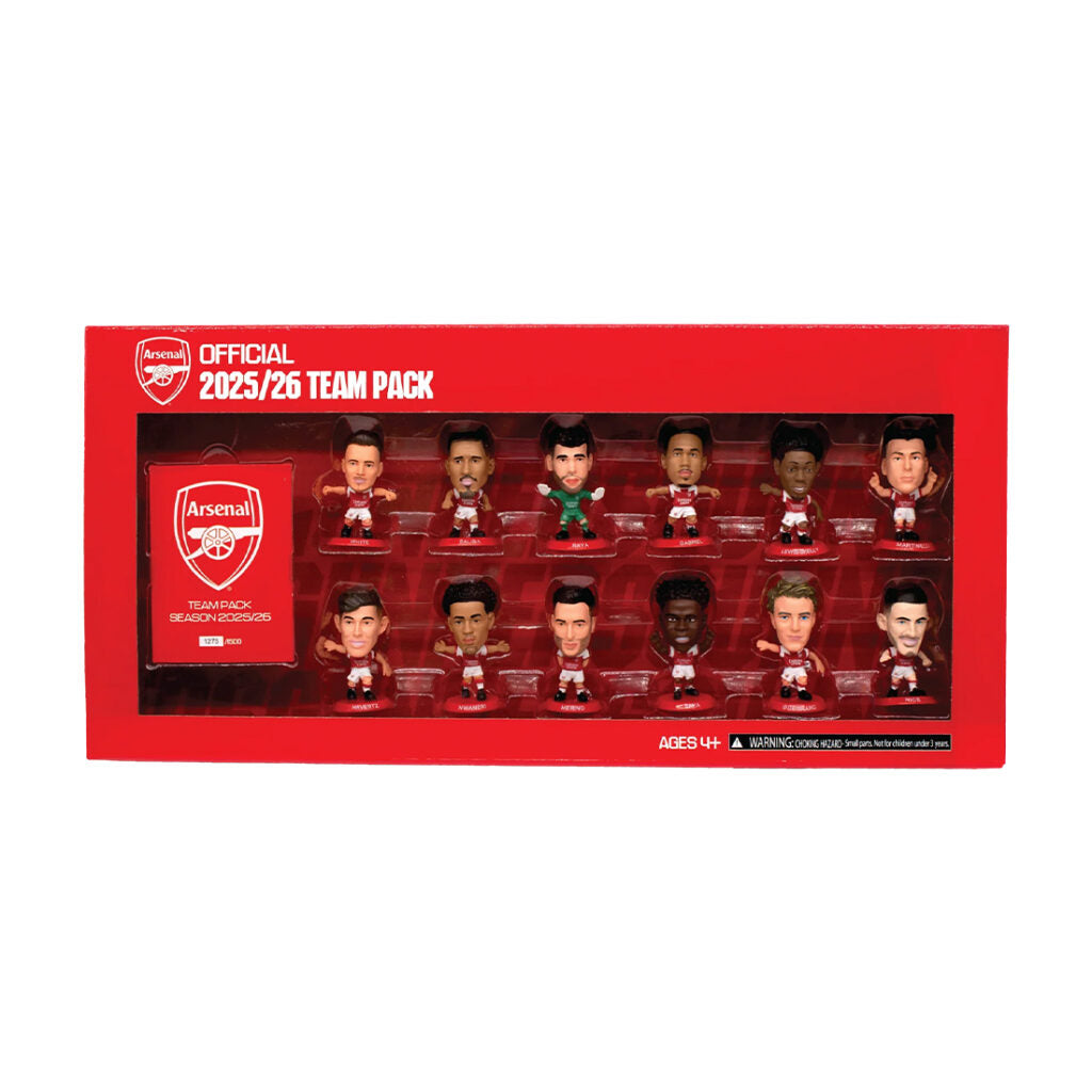 Arsenal 25/26 Limited Edition Soccerstartz Team Pack (12 Players)