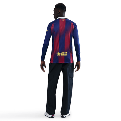 Nike Barcelona 25/26 Long Sleeve Home Jersey