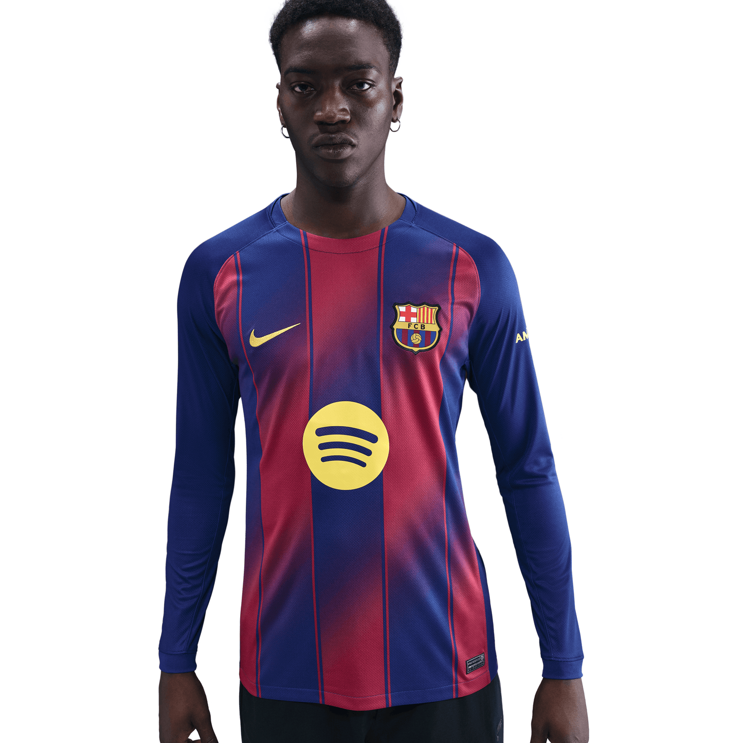 Nike Barcelona 25/26 Long Sleeve Home Jersey